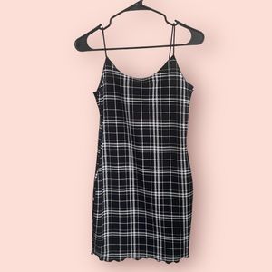 Shein plaid dress size m